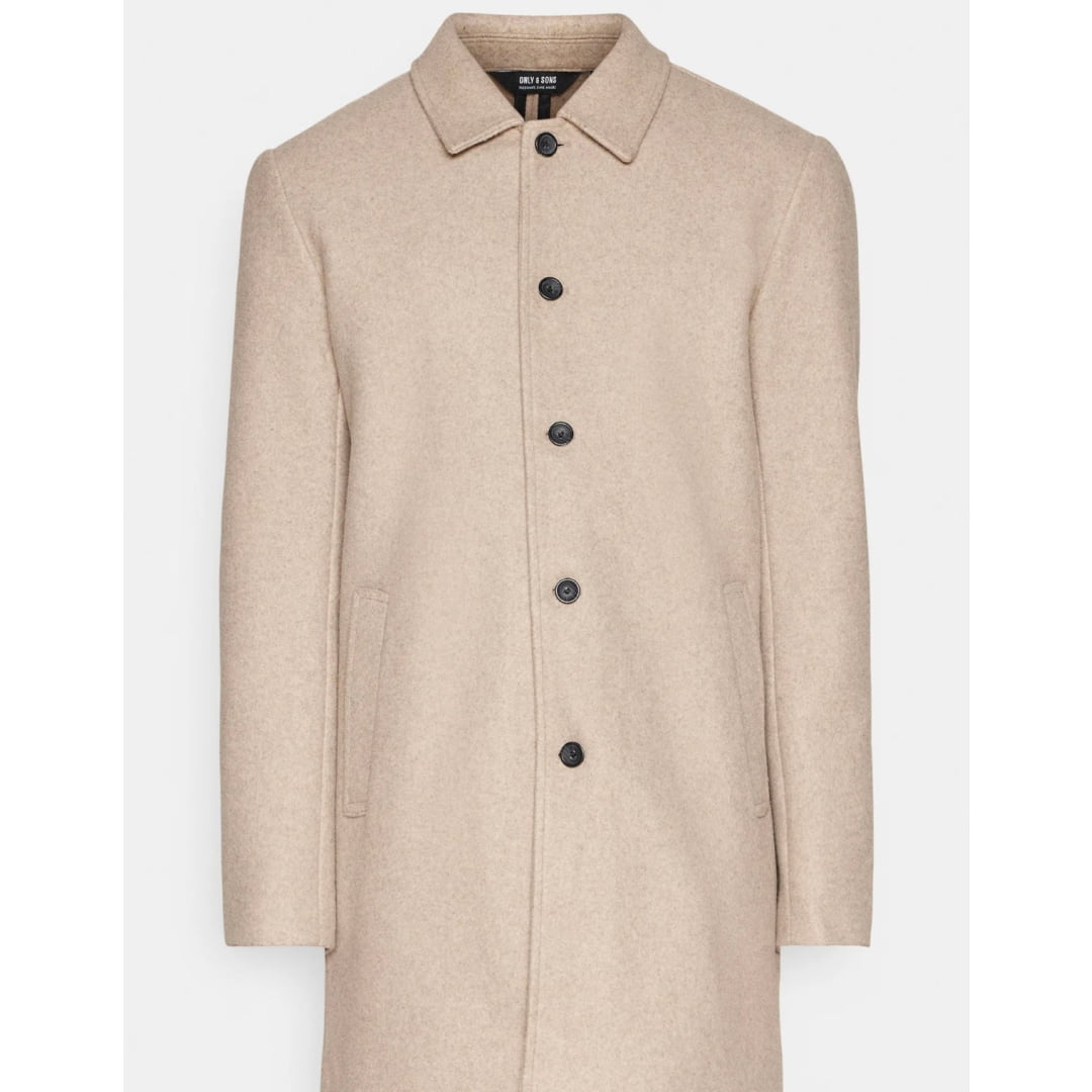Veste Only & Sons Onsjacob Wool Carcoat Otw Chinchilla