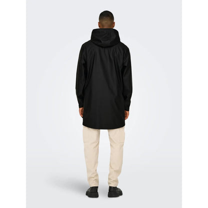 Veste Only & Sons Onsluca Rain Coat OTW Black - Otw
