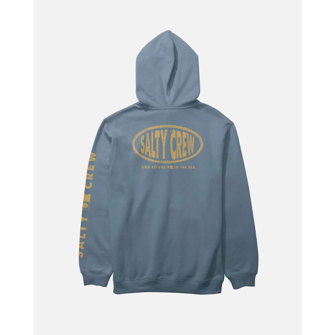 Veste Salty Crew Signace Fleece Slate - Insidshop.com