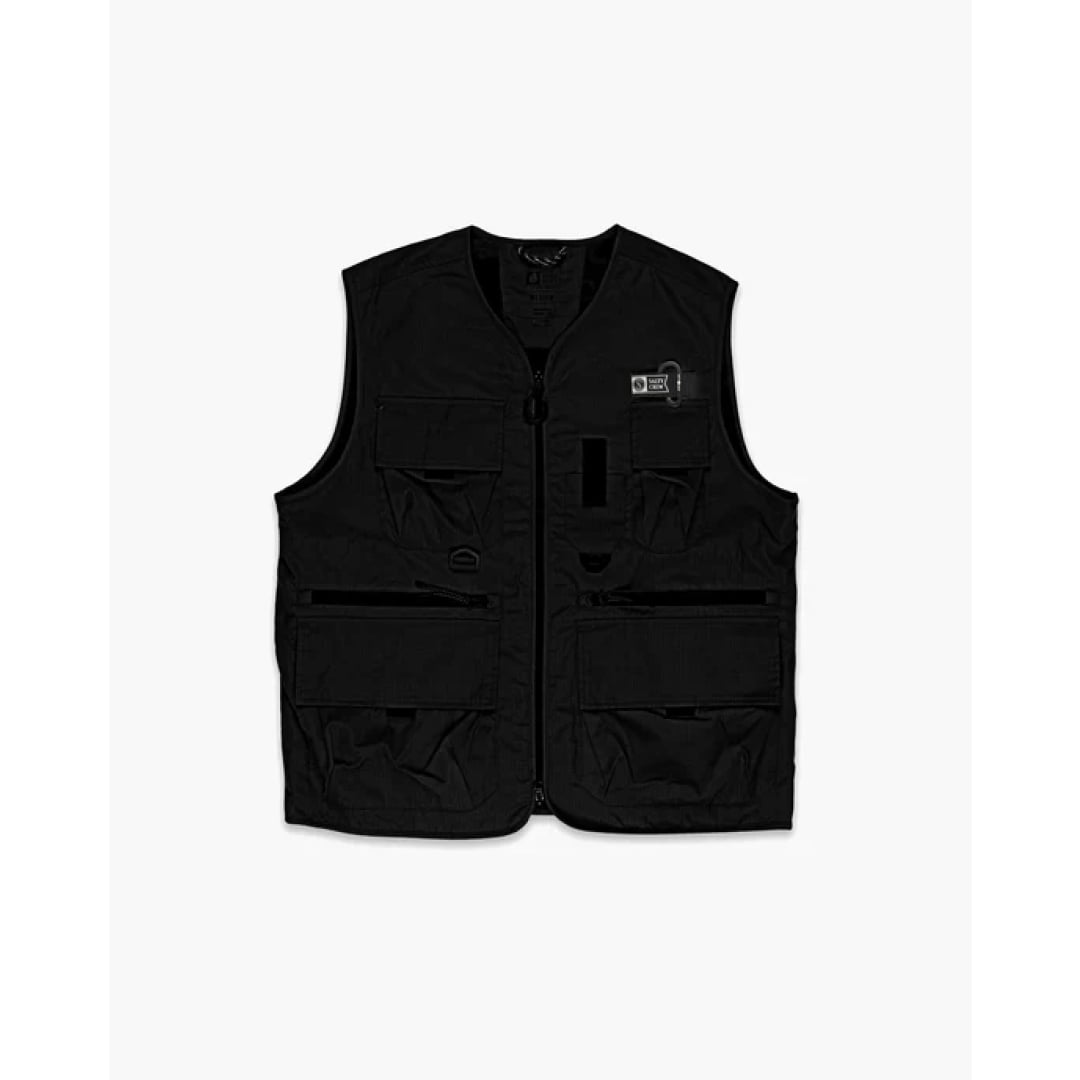 Veste Salty Crew Stream Tech Black Insidshop.com