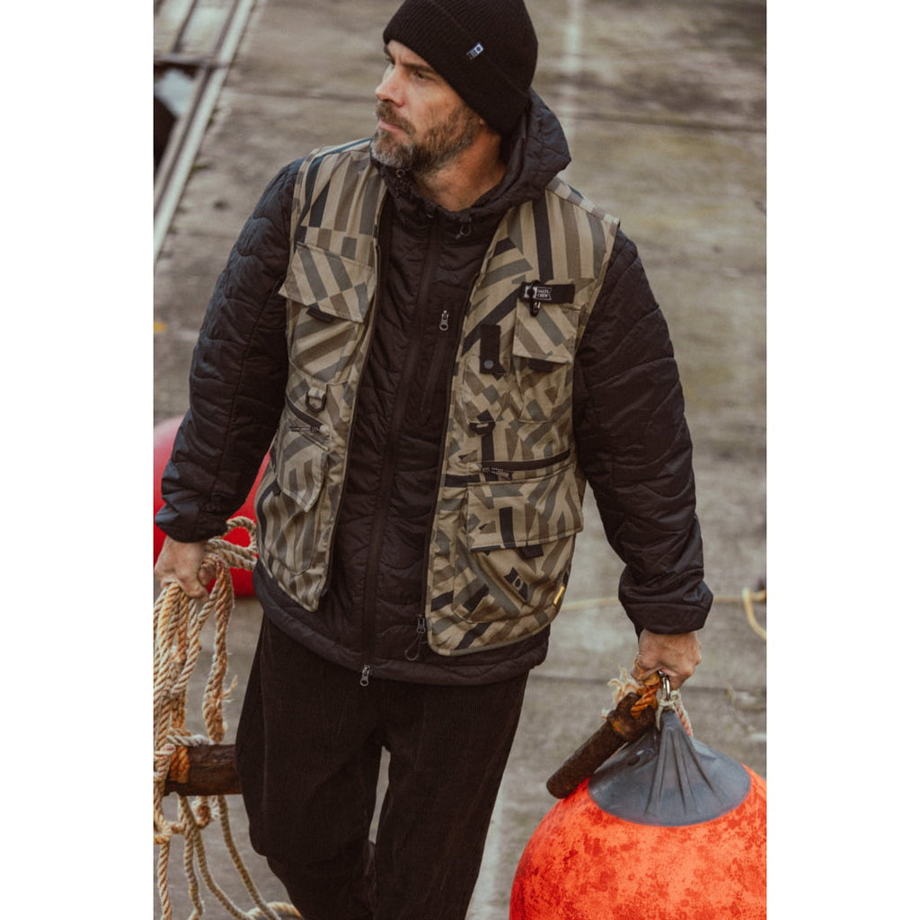 Veste Salty Crew Stream Tech Khaki Dazzle - Insidshop.com