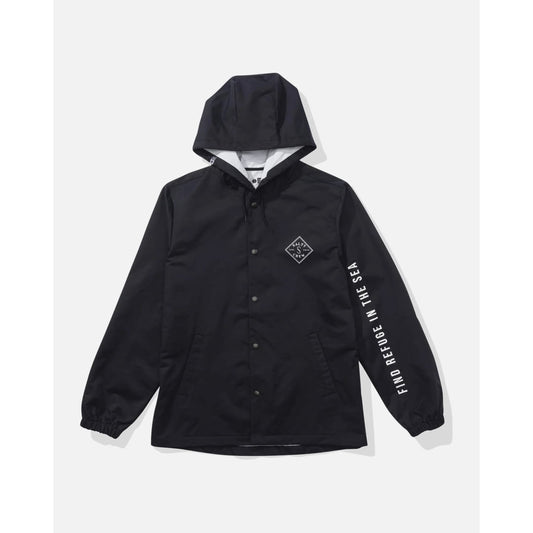 Veste Salty Crew Tippet Snap Black - Insidshop.com