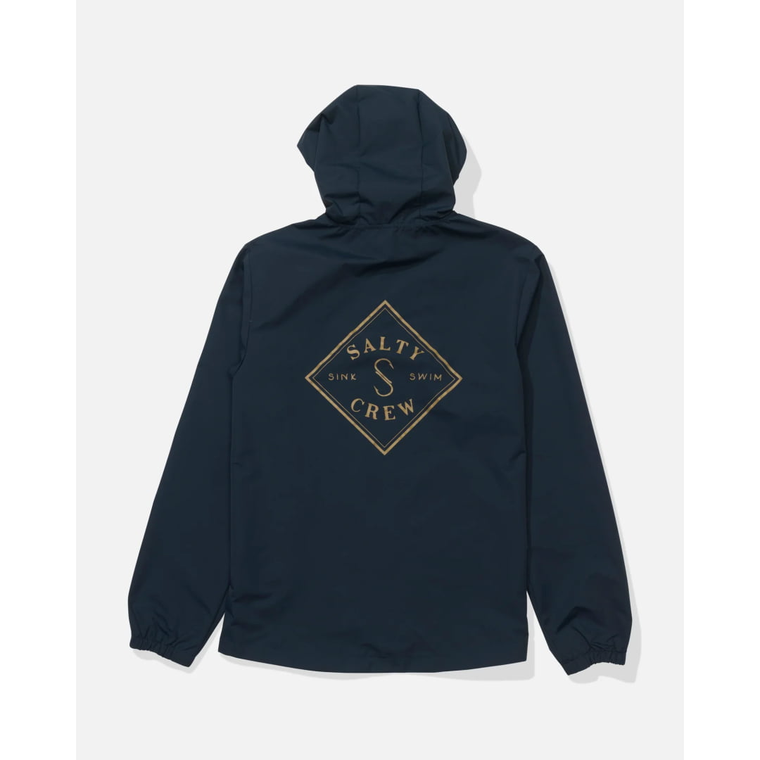 Veste Salty Crew Tippet Snap Midnight Navy - Black