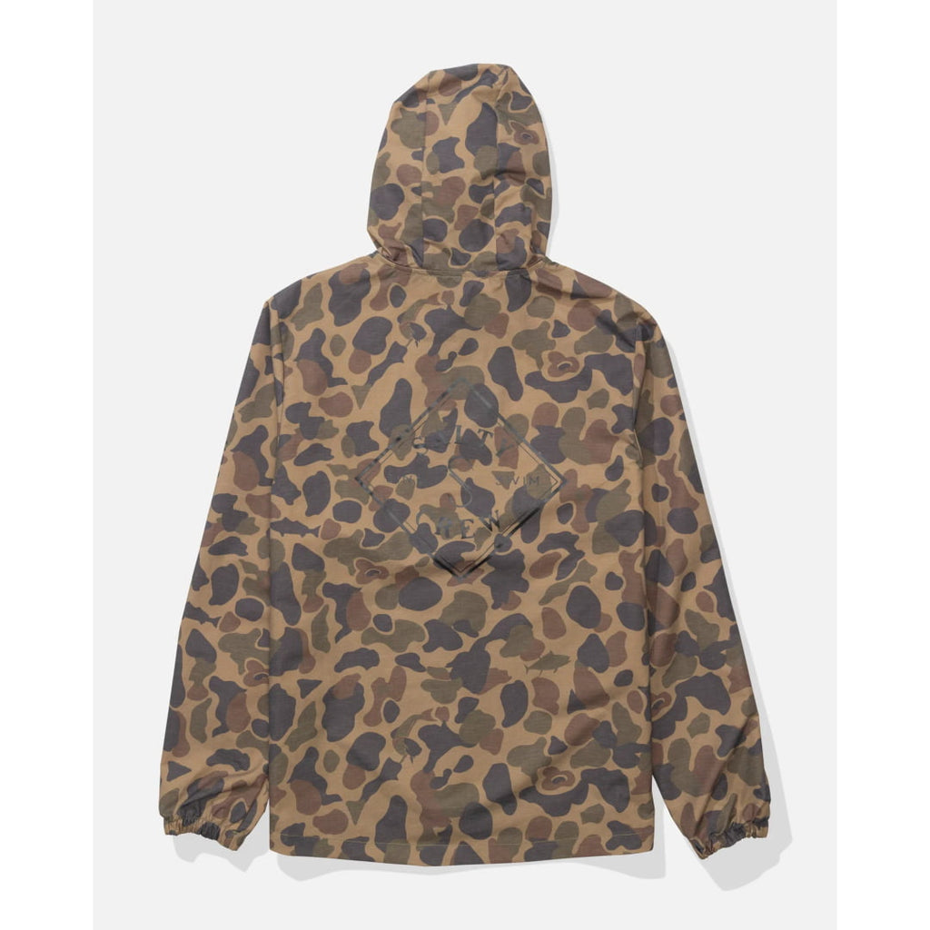 Veste Salty Crew Tippet Snap Sand Camo - Black