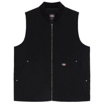 Veste Sans Manches Dickies Quilted Canvas Black