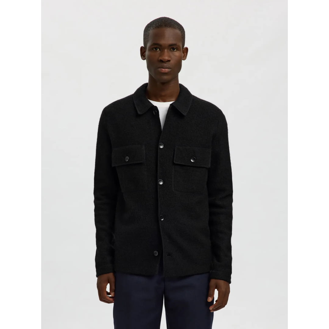 Veste Selectec SLHNEALY LS Workwear Black - Slhnealy Ls