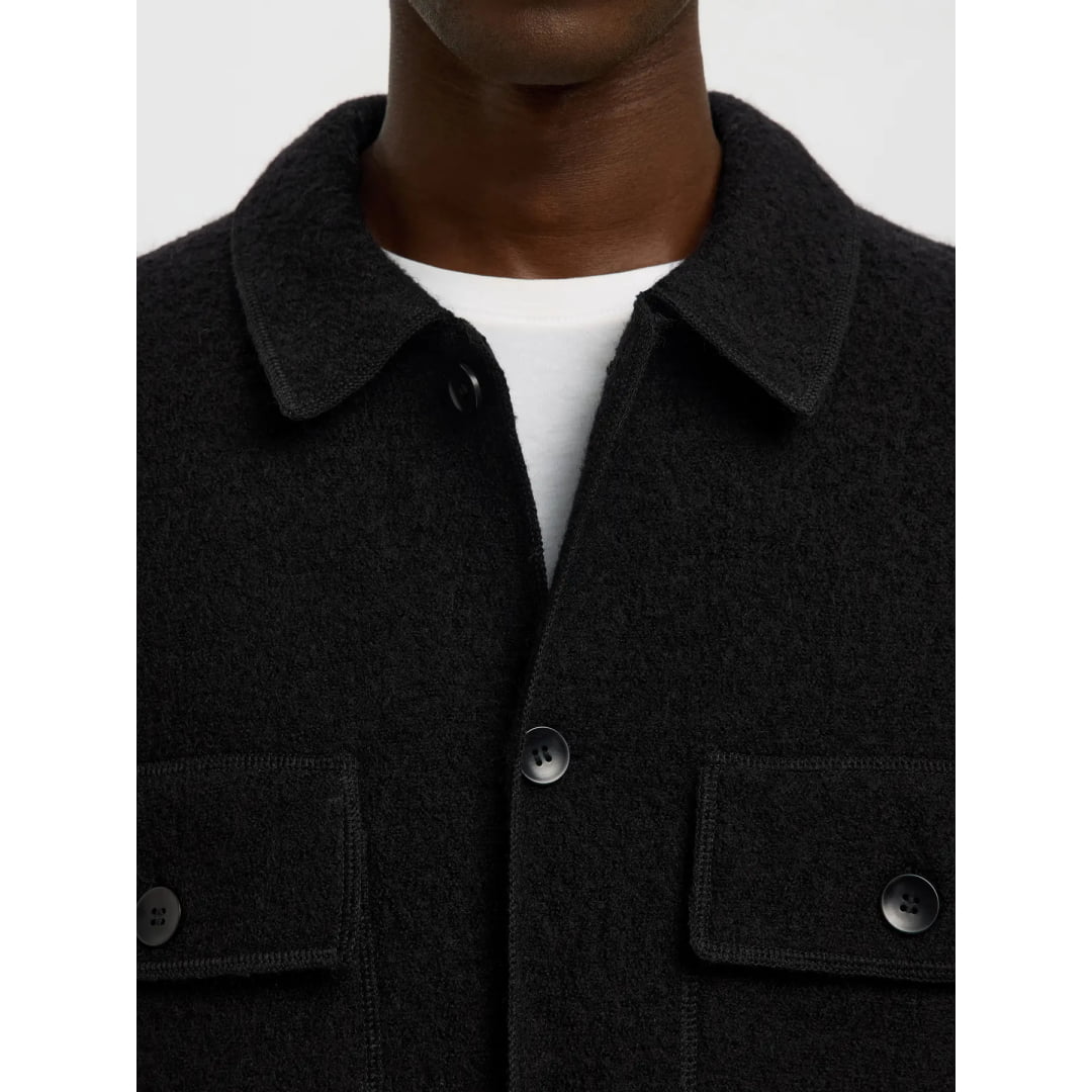 Veste Selectec SLHNEALY LS Workwear Black - Slhnealy Ls