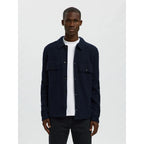 Veste Selectec SLHNEALY LS Workwear Sky Captain - Slhnealy