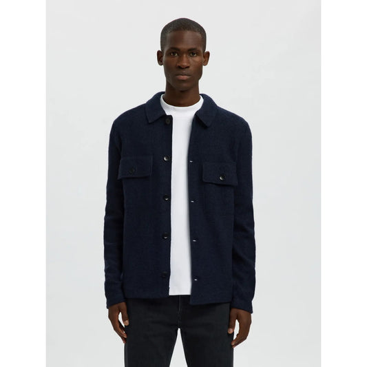 Veste Selectec SLHNEALY LS Workwear Sky Captain - Slhnealy