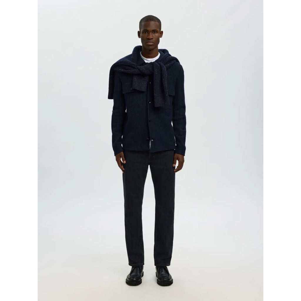 Veste Selectec SLHNEALY LS Workwear Sky Captain - Slhnealy