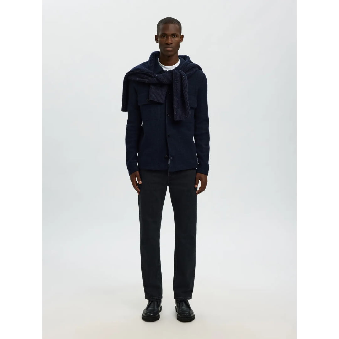 Veste Selectec SLHNEALY LS Workwear Sky Captain - Slhnealy