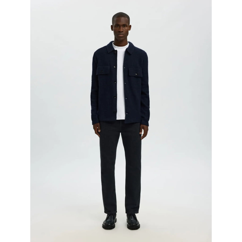 Veste Selectec SLHNEALY LS Workwear Sky Captain - Slhnealy