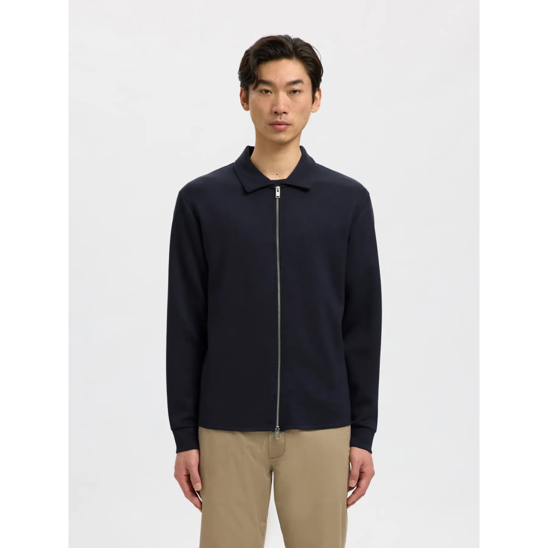 Veste Selected SLMEMANUEL Soft Full Zip Sky Captain