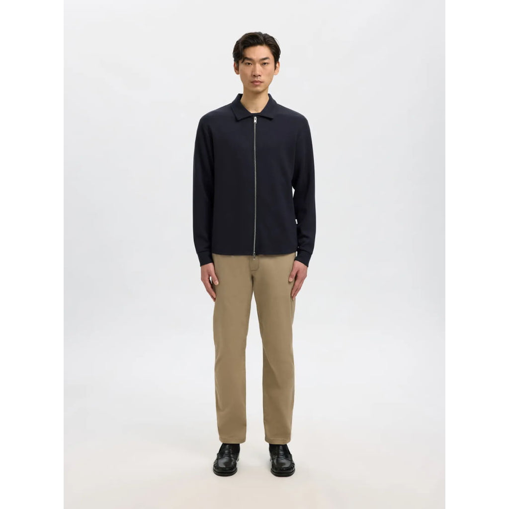 Veste Selected SLMEMANUEL Soft Full Zip Sky Captain