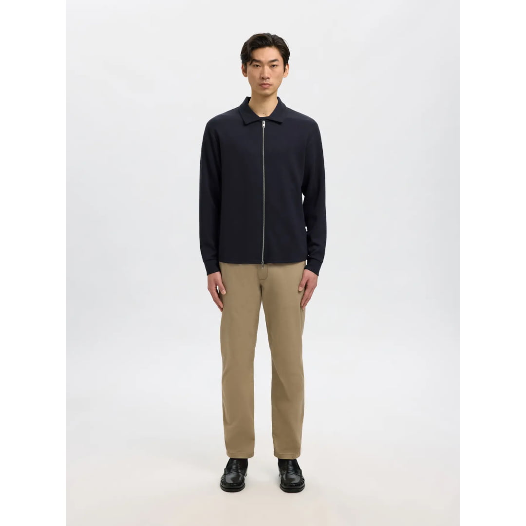 Veste Selected SLMEMANUEL Soft Full Zip Sky Captain