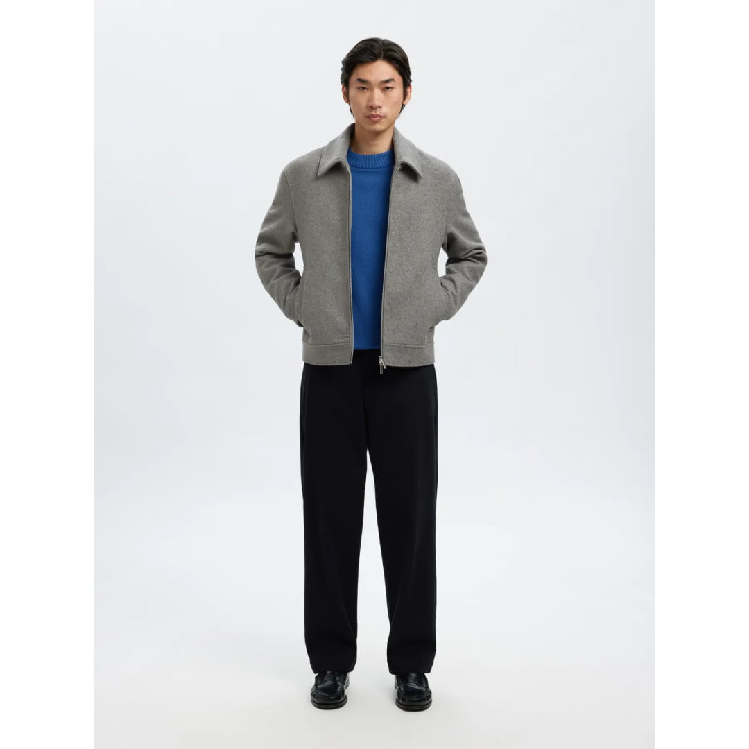 Veste Selected SLMPHILIP Grey Melange - Slmphilip