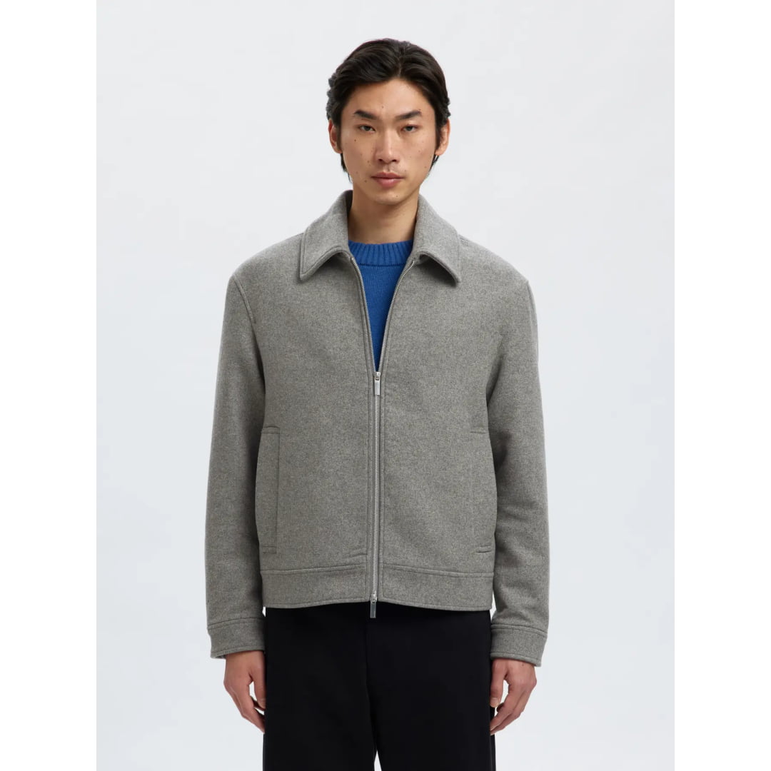 Veste Selected SLMPHILIP Grey Melange - Slmphilip