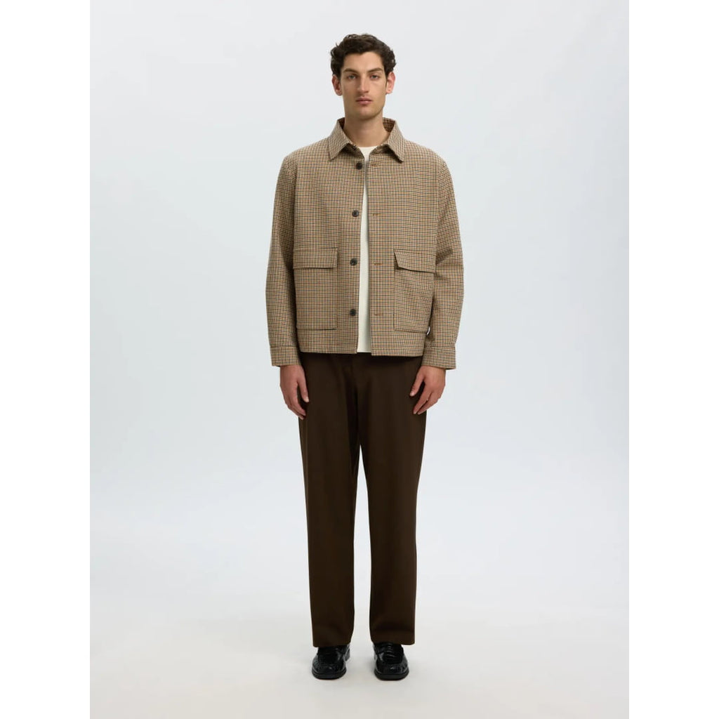 Veste Selected SLMREG-EZRA Hybrid Blazer Monks Robe Check
