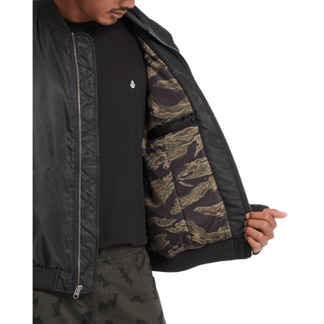 Veste Volcom Skullarstone Black Insidshop.com