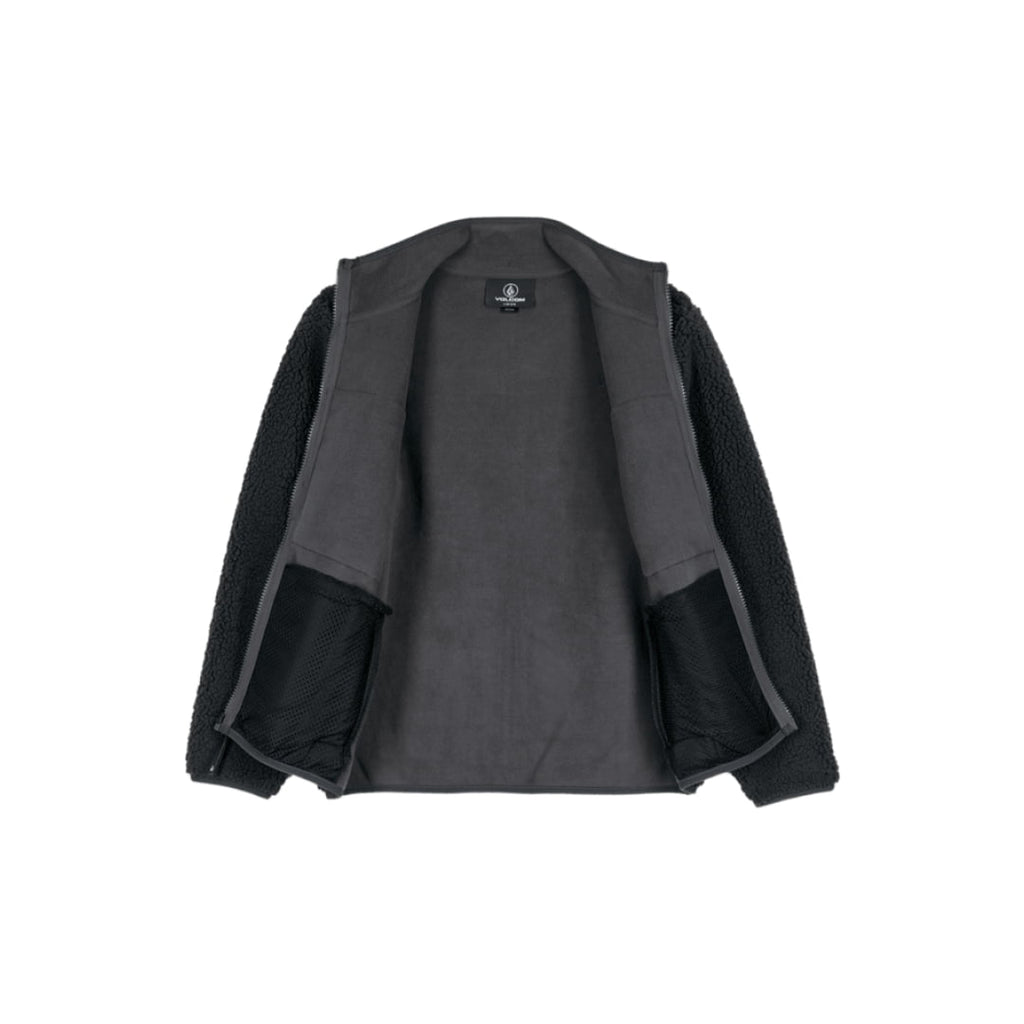 Veste Volcom Storm Stone Zip Fleece Asphalt Black