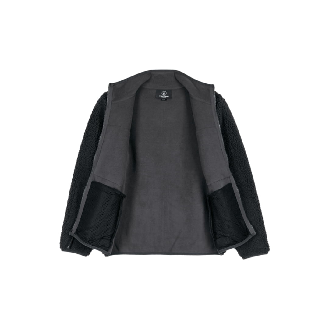 Veste Volcom Storm Stone Zip Fleece Asphalt Black