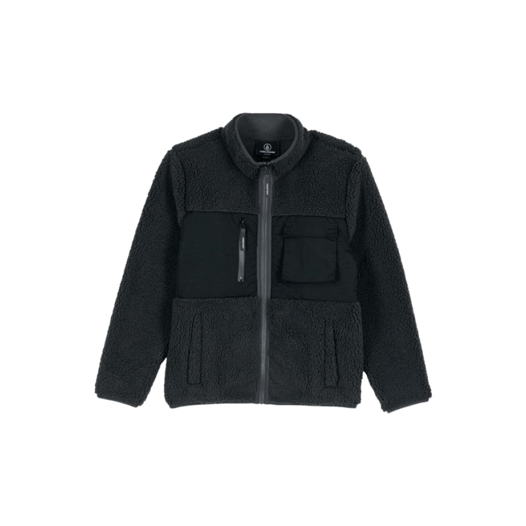 Veste Volcom Storm Stone Zip Fleece Asphalt Black