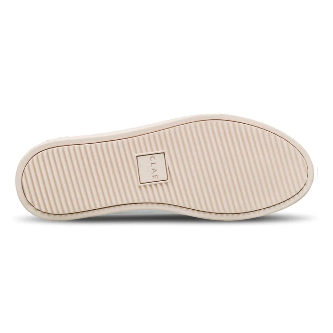 Baskets Clae x Seaqual Bradley Knit White Olive - clae