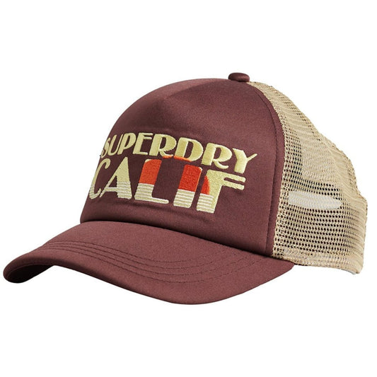 Casquette Superdry Vintage Trucker Cap Brown Chicory Coffee