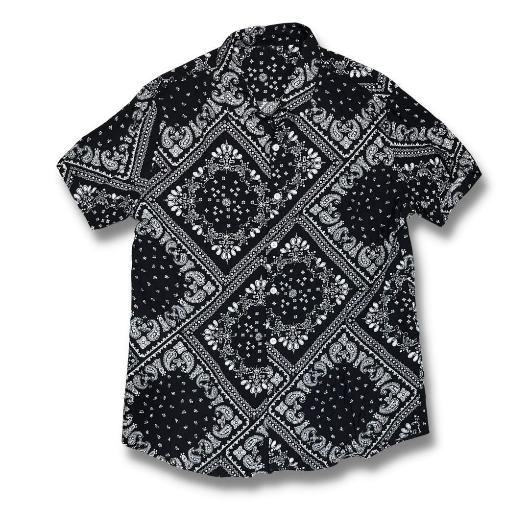 Chemise InsidShop P18 - S / P1858-Black - Chemise