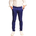 Chino LeeYo Tissu Intersaison Bleu Roi - 28US / leeyo tissu