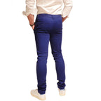 Chino LeeYo Tissu Intersaison Bleu Roi - leeyo tissu