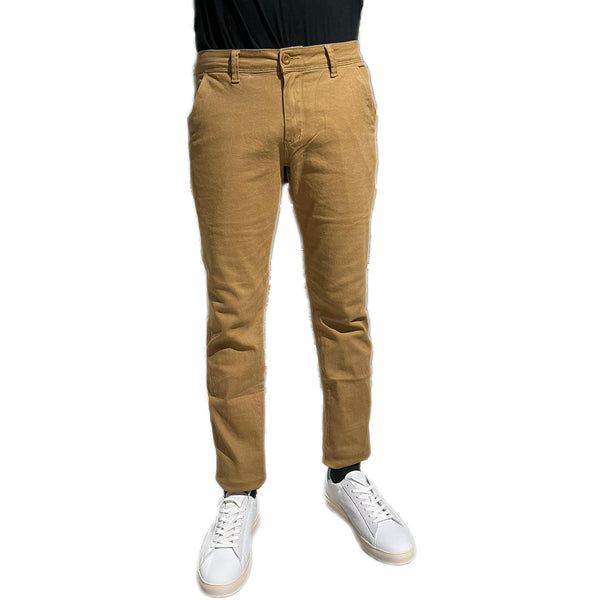 Chino LeeYo Tissu Intersaison Camel - leeyo tissu