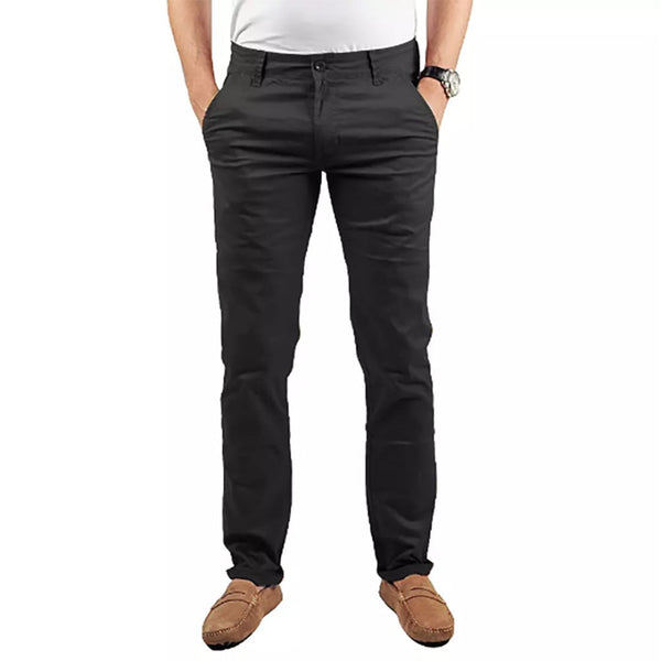 Chino LeeYo Tissu Léger Noir - leeyo tissu léger noir -