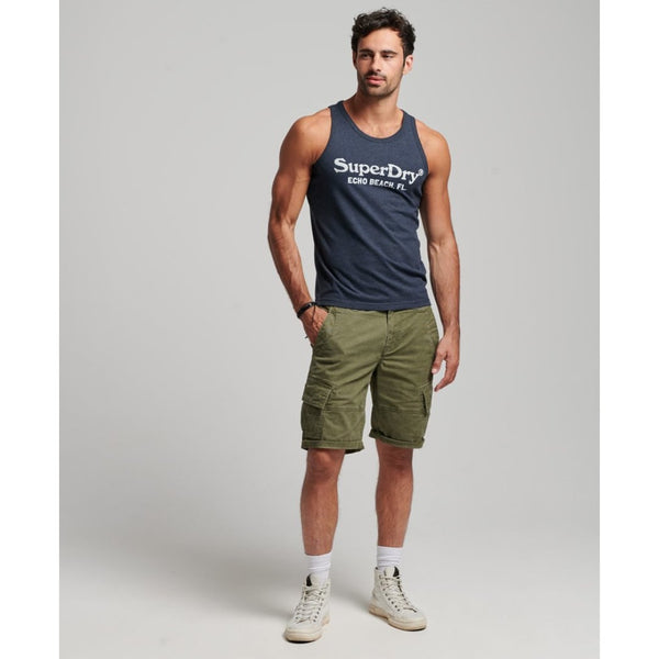 Débardeur Superdry Vintage Venue Classic Eclipse Navy Marl -