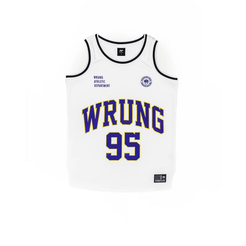 Débardeur Wrung Basketball Set White - Insidshop.com