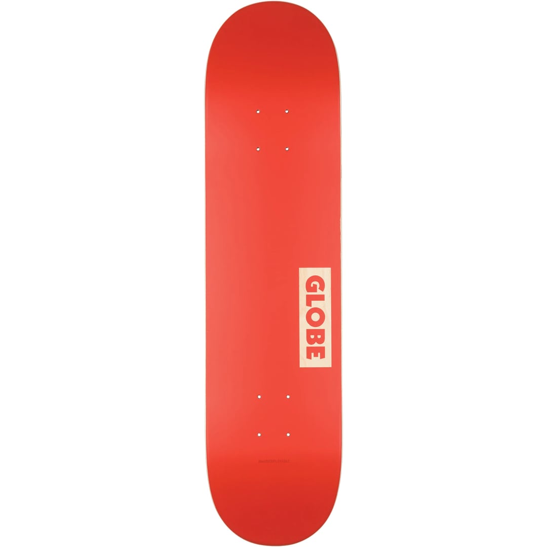 Deck Skate Globe - 7.75 Rouge - Deck