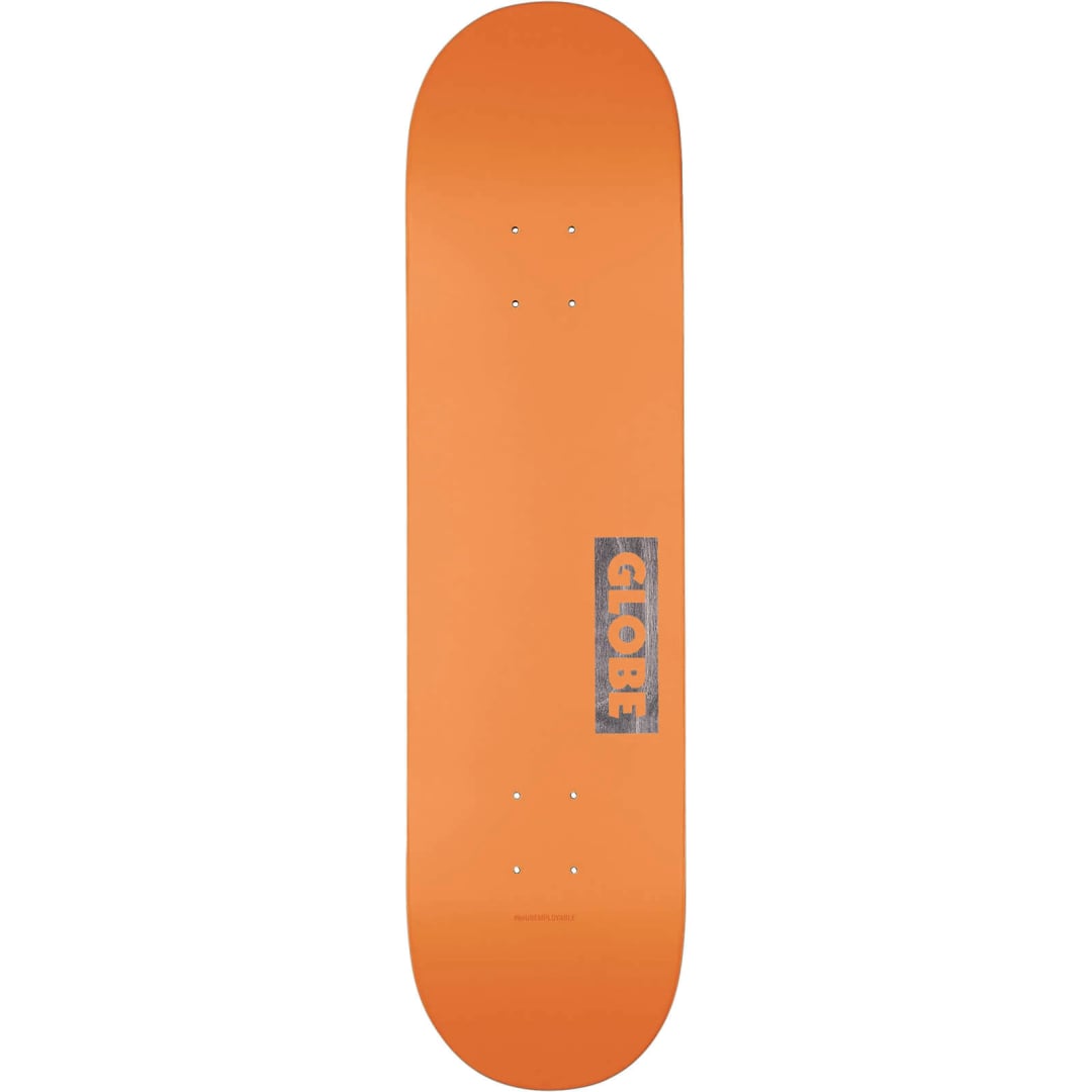 Deck Skate Globe - 8.125 Orange - Deck