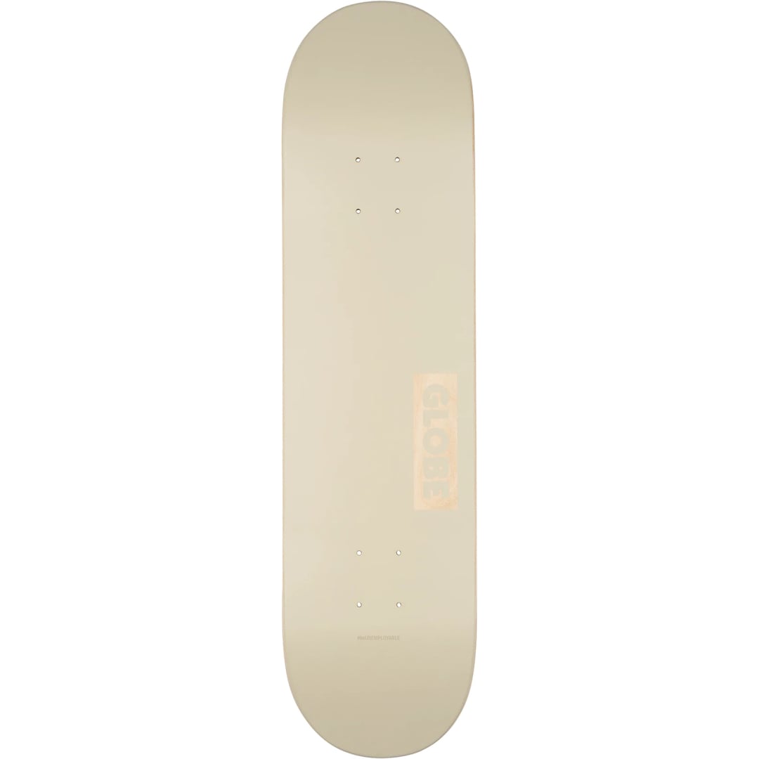 Deck Skate Globe - 8 Blanc - Deck