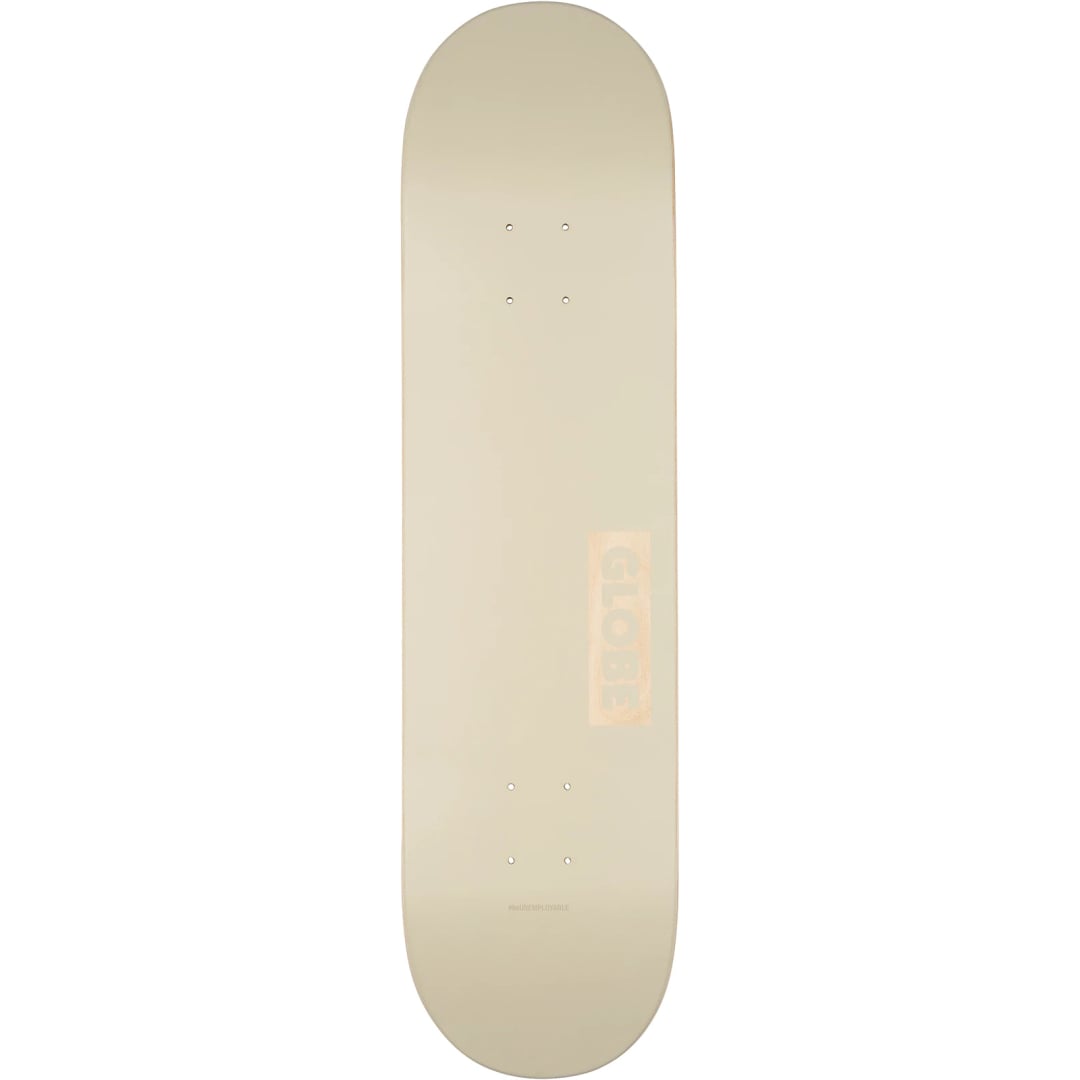 Deck Skate Globe - 8 Blanc - Deck