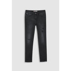 Jean Teddy Smith Flash Skinny Noir Clean - teddy smith flash