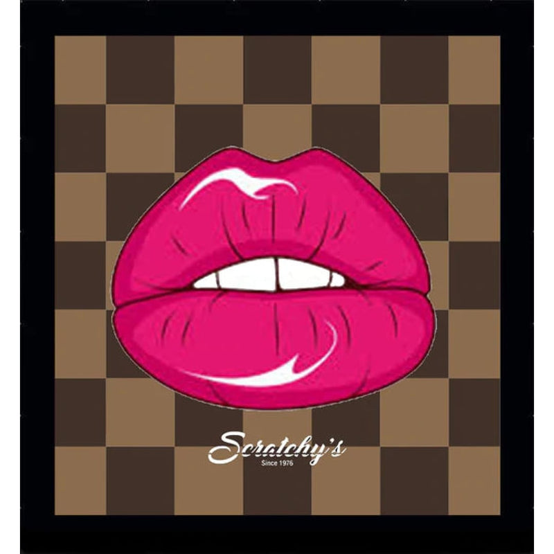 Patch Scratchy’s Kiss Marron - Léopard - scratchy’s kiss