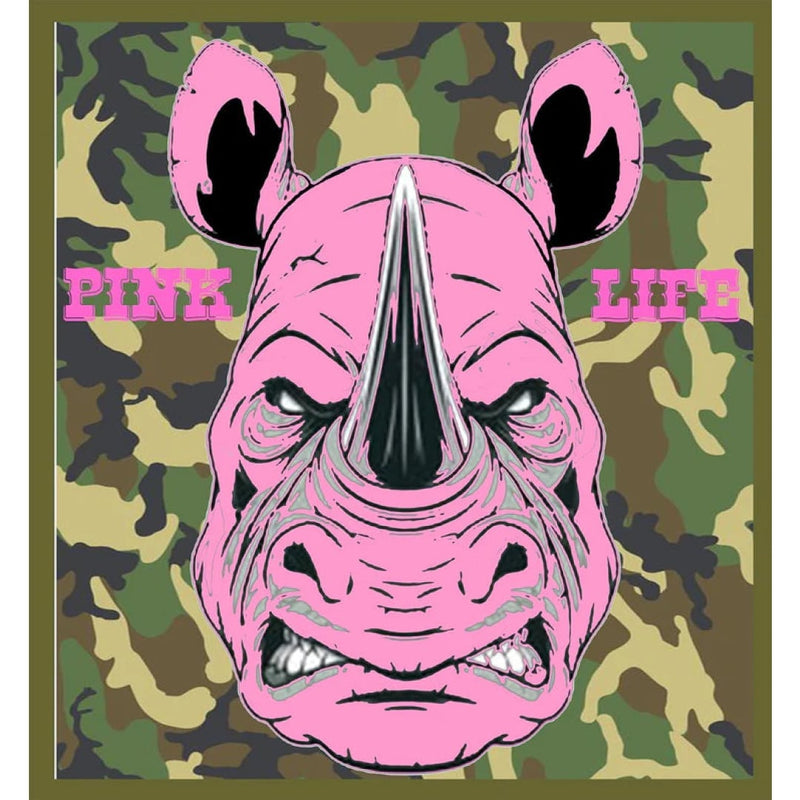 Patch Scratchy’s Rhino Pink Life - scratchy’s rhino pink