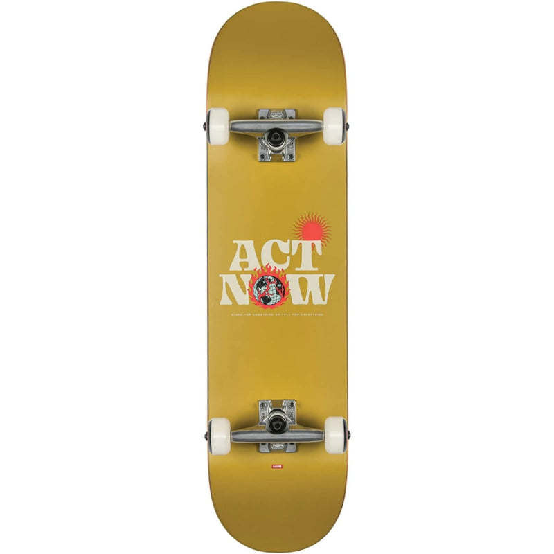 Skateboard Globe G1 Act Now - 8 / Mustard - Skateboards