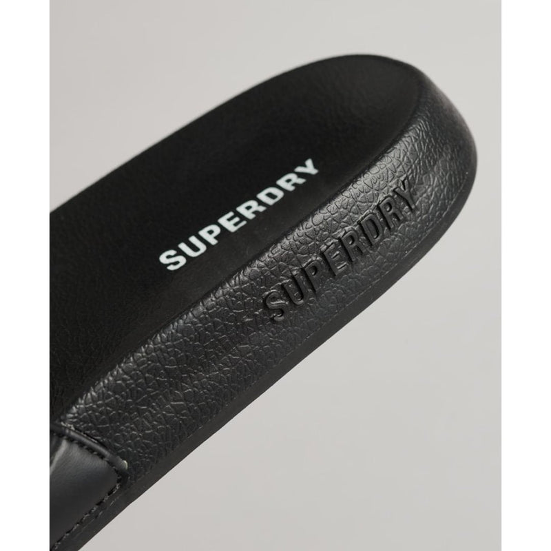 Slide Superdy Code Core Vegan Black/Optic - superdy code
