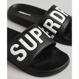 Slide Superdy Code Core Vegan Black/Optic - superdy code