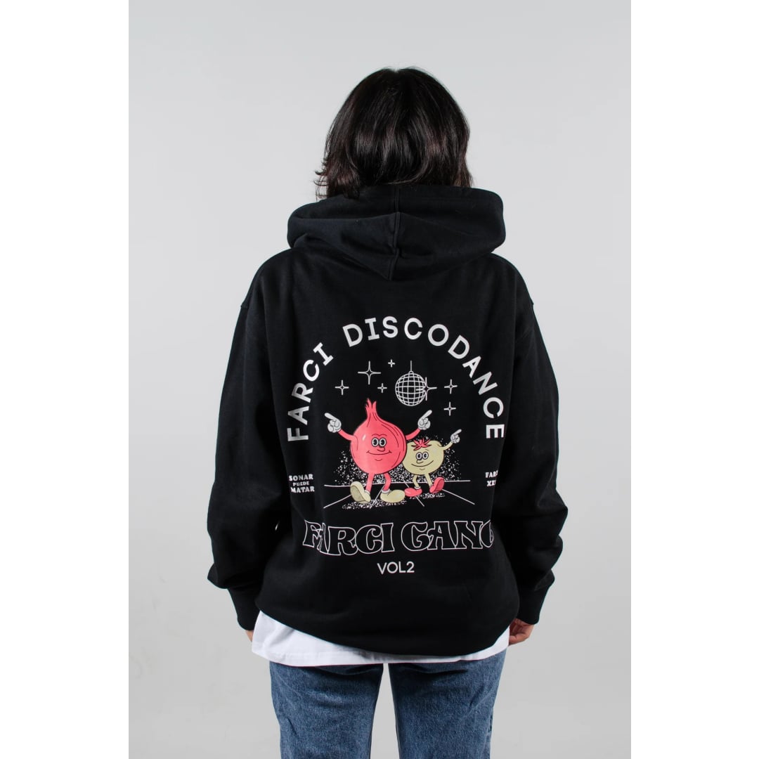 Sweat à Capuche Farci Gang Vol.2 Black - capuche farci gang