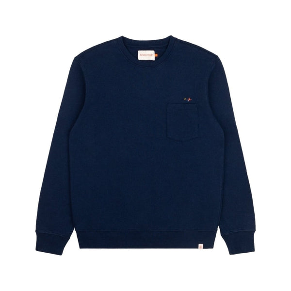 Sweat Col Rond RVLT 2731 Ban Crewneck - L / Navy - col rond