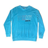 Sweat Tommy Jeans Vintage Graph - S / Turquoise - tommy