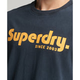 T-shirt Superdry Vintage Terrain Classic Black - superdry