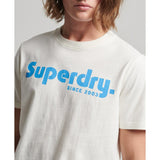 T-shirt Superdry Vintage Terrain Classic Off White -